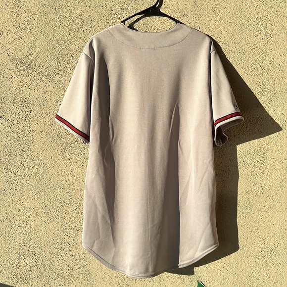 VINTAGE ARIZONA DIAMONDBACKS MAJESTIC MLB JERSEY ALTERNATE GREY MEDIUM - Picture 2 of 6